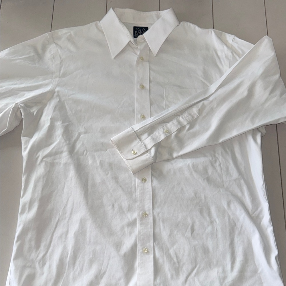 Jos. A. Bank Classic White Dress Shirt